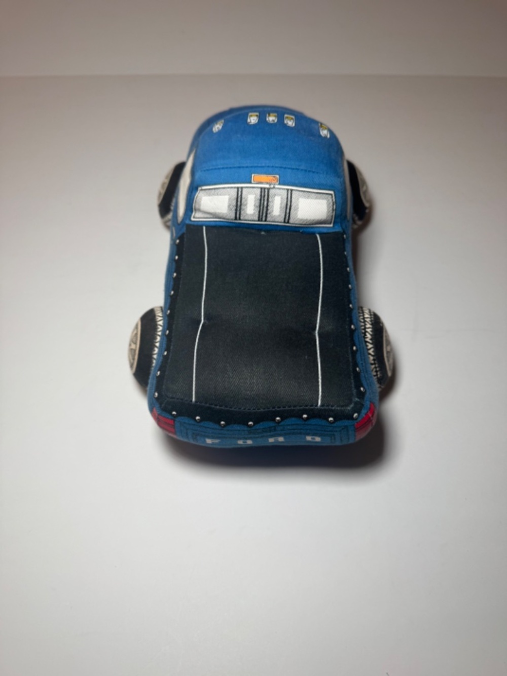 Dreamwheels 1965 Ford Pickup Truck Plush Stuffed Vehicle Blue Collectible Toy - Picture 4 of 5